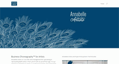 Desktop Screenshot of annabelleartists.com